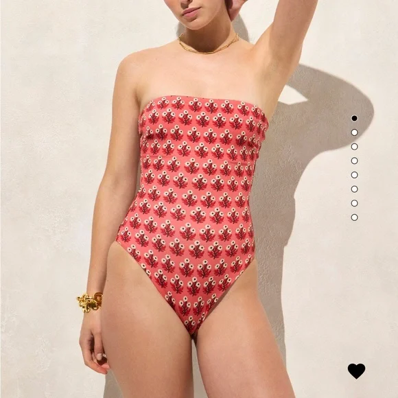 JCrew Sculpt Gemma one piece, bandeau top - Picture 4 of 6